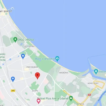 Διαμέρισμα Apartament 2 Pokoje Blisko Morza 1500 Metrow W Gdansku *