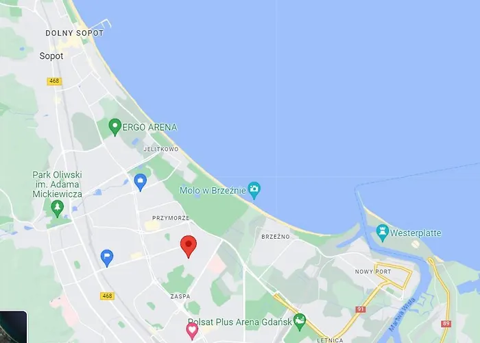 Apartamento Apartament 2 Pokoje Blisko Morza 1500 Metrow W Gdansku *